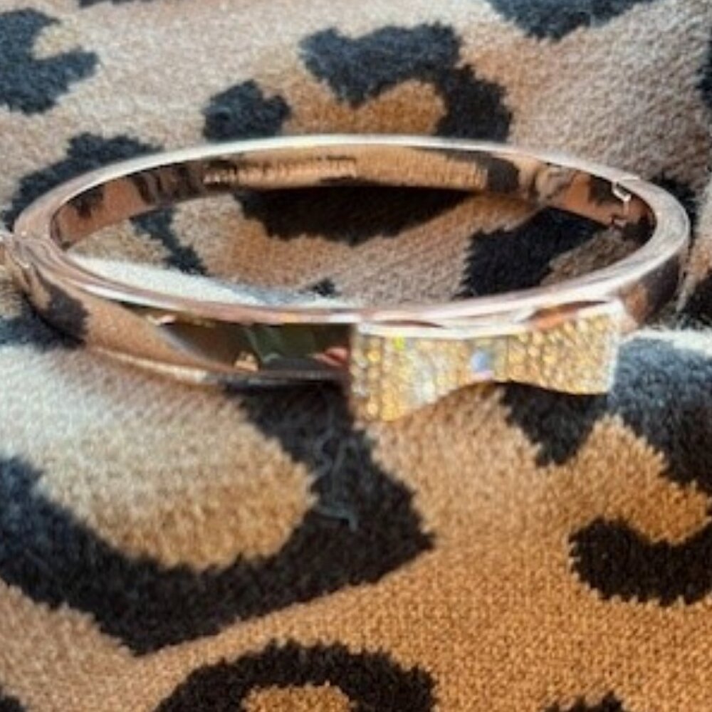 Kate Spade Rose Gold Bow Bracelet